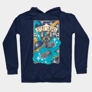 Stay Weird Sphynx Cat Hoodie